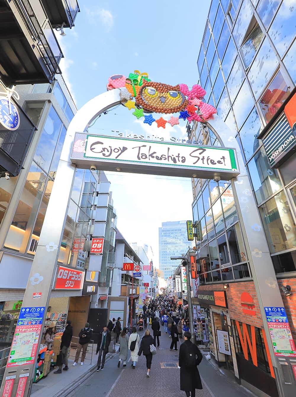 竹下通りイメージ｜原宿周辺の名所｜【TOH】TOUR OF HARAJUKU 